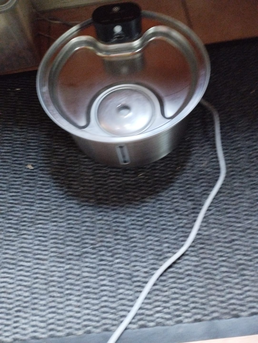 Customer photo review of NordFlow 2.0 Hundebrunnen Filter Set