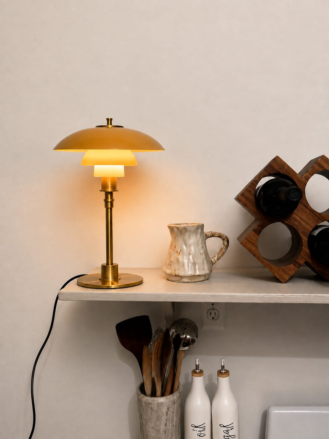 Customer photo review of Danish Design Table Lamp
