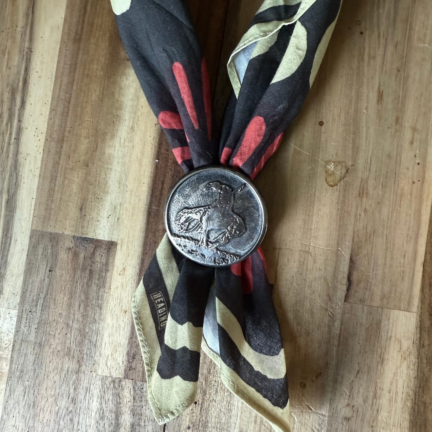 Customer photo review of Firework Bandana