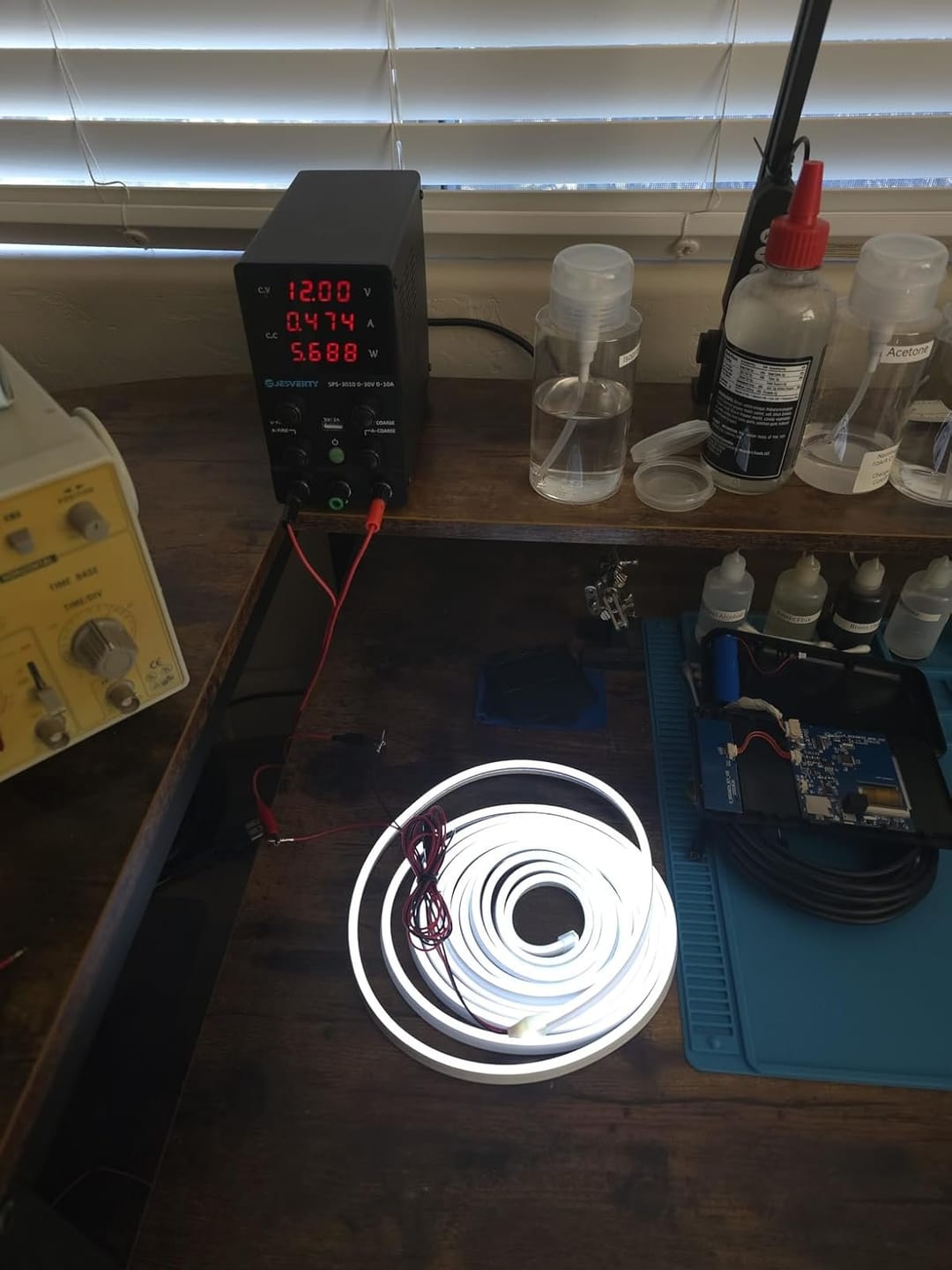 Customer photo review of BOLTHUT™ LED Trunk Light Strip — Auto-On Cargo Lighting