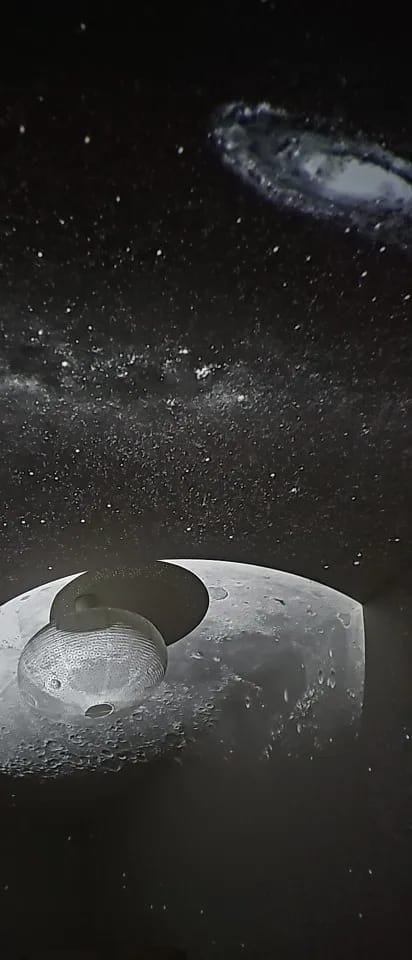 Customer photo review of Starry Sky Galaxy Projector