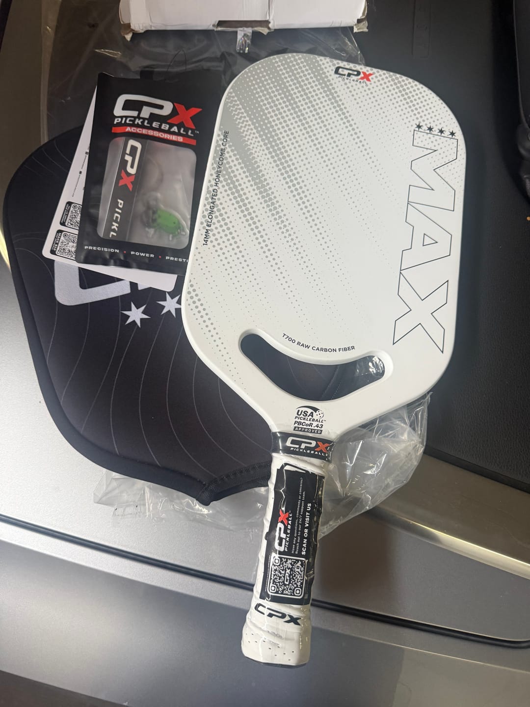 Customer photo review of CPX Mystery Pickleball Paddle