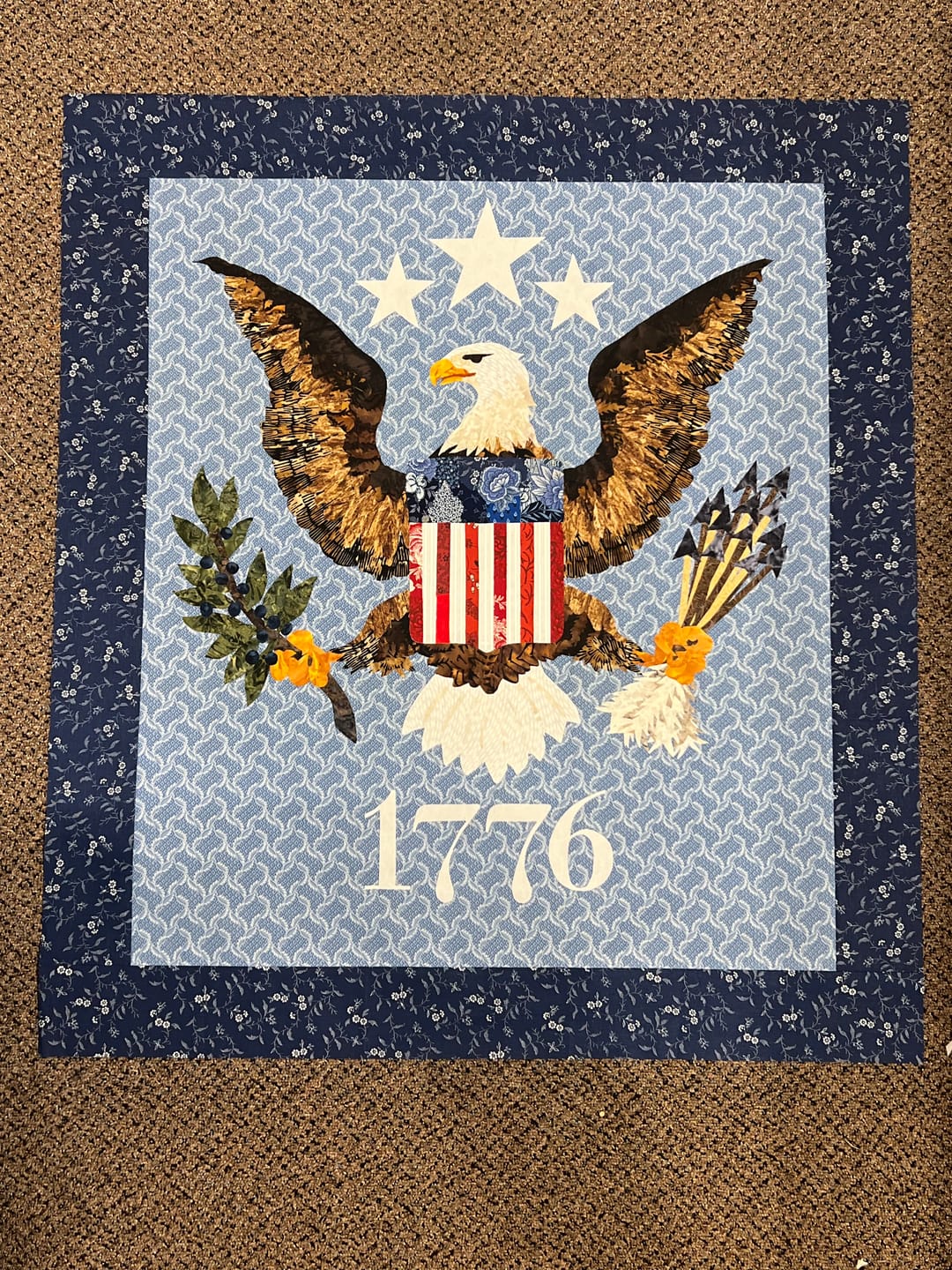 Customer photo review of Wings of Liberty Downloadable Pattern