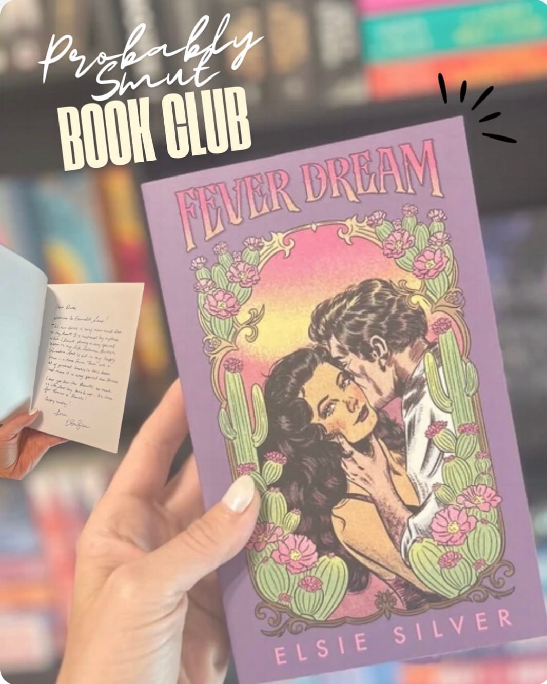 Customer photo review of good girl book club subscription