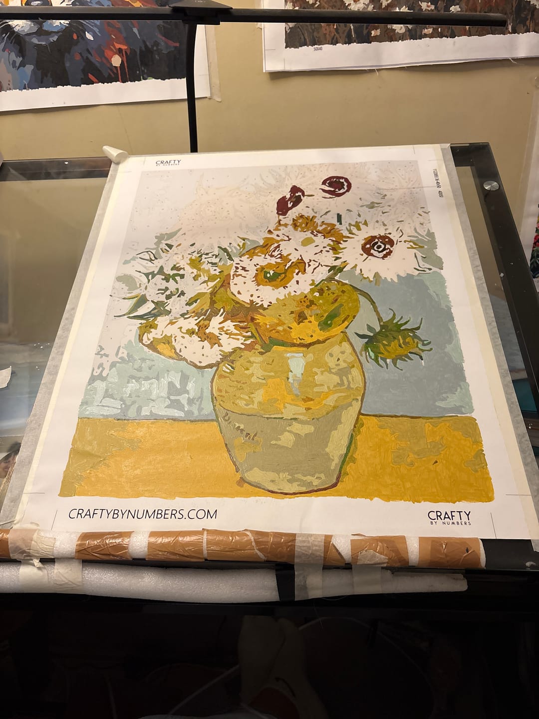Customer photo review of Sunflowers - Vincent Van Gogh