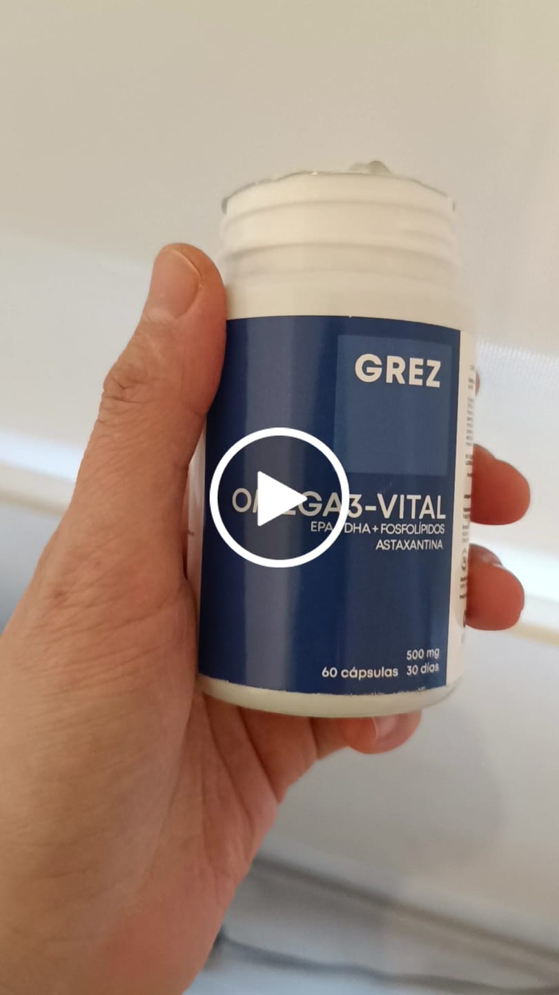 Customer video review of OMEGA3-VITAL - Omega 3 Fosfolípidos