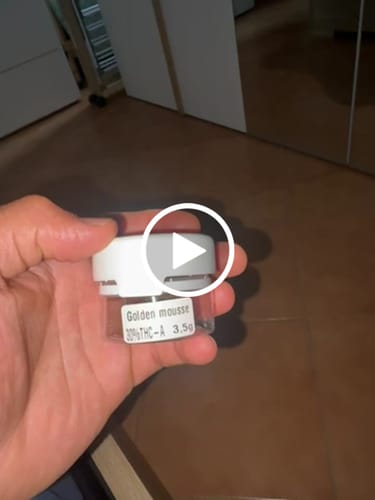 Customer video review of THC-A 30% Hash Golden Mousse