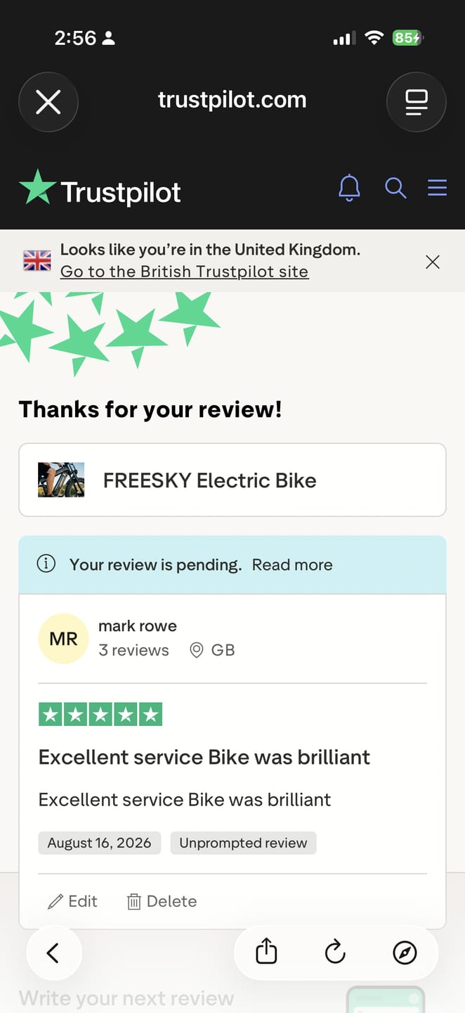 Customer photo review of Used eBike