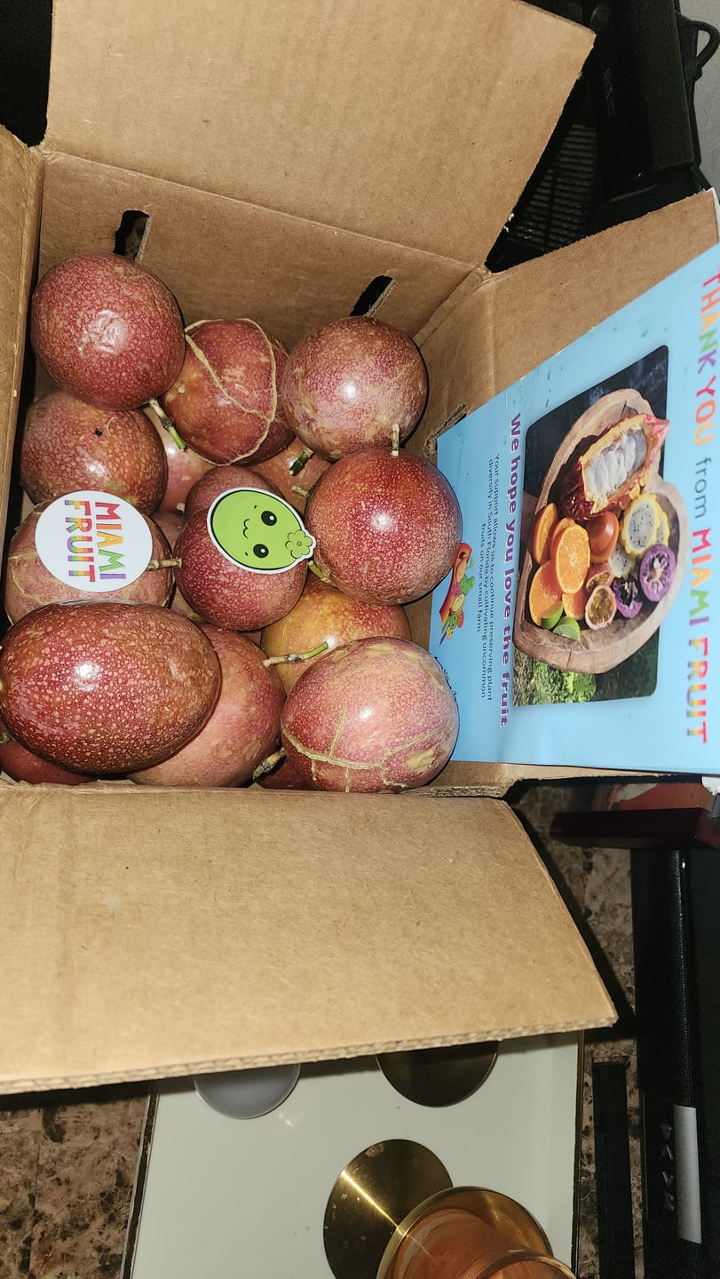 Customer photo review of Purple/Pink Passionfruit (Lilikoi)*Pre-Order*