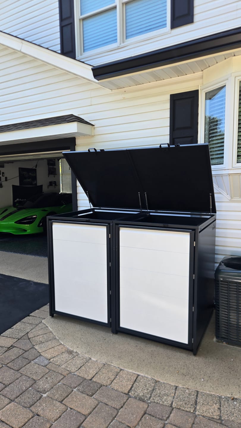 Customer photo review of MisterBin® Garbage Bin Enclosure