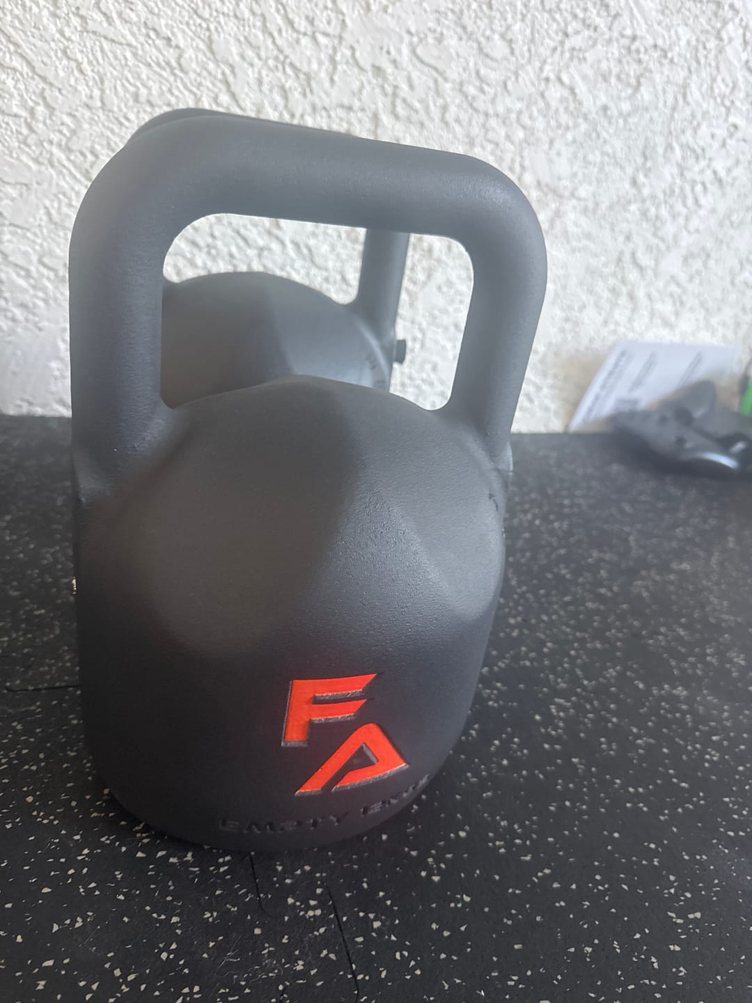 Customer photo review of FA Adjustable Kettlebell