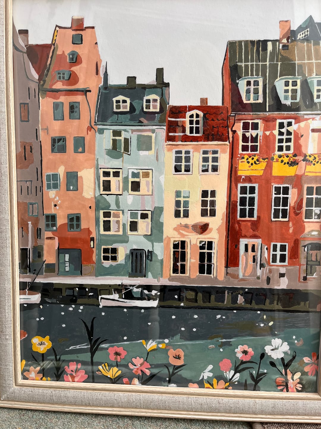 Customer photo review of Amazing Amsterdam | Paint by Numbers