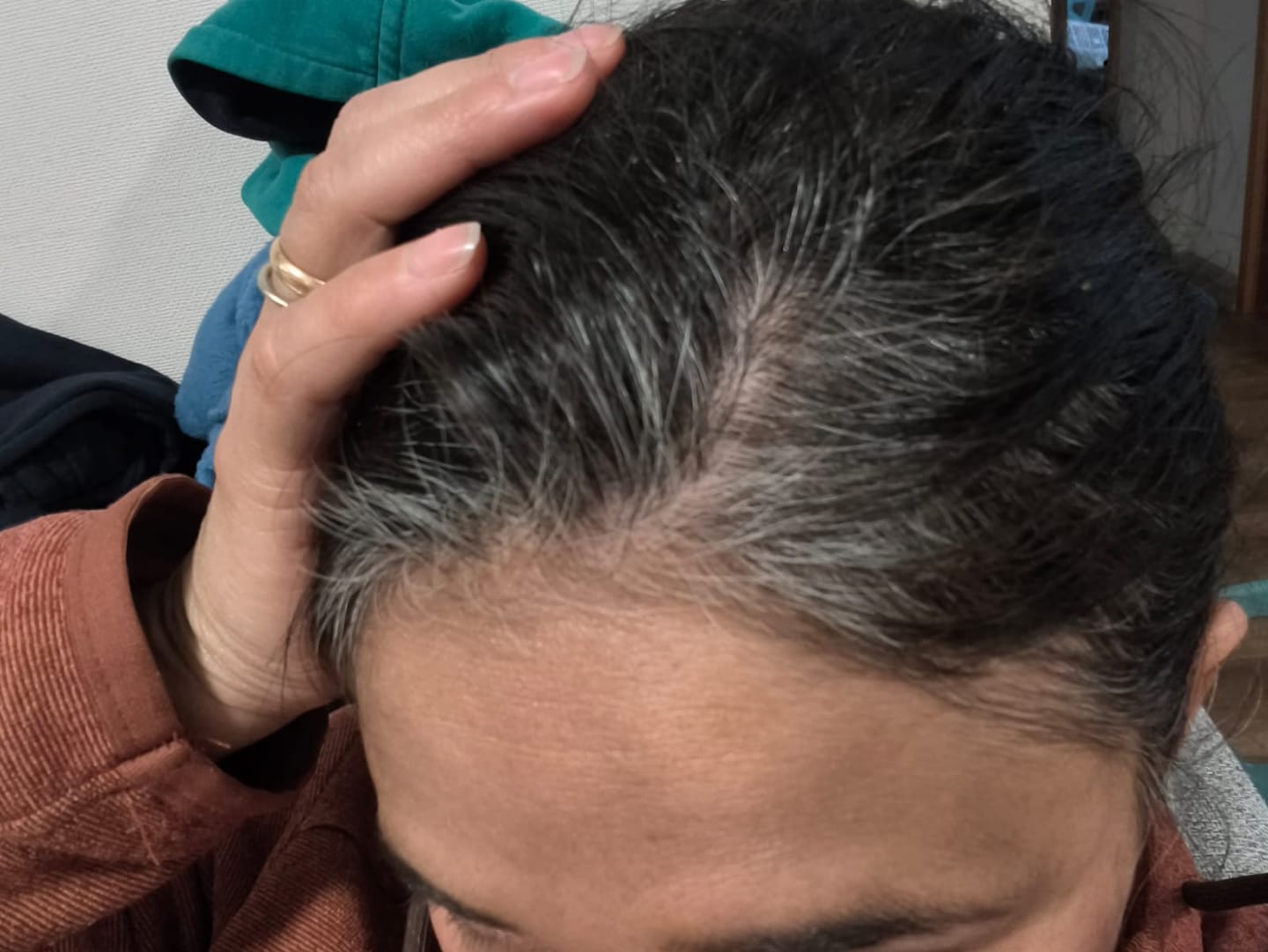 Customer photo review of Henna Jamila Hair -  Cobrizo Natural y Duradero
