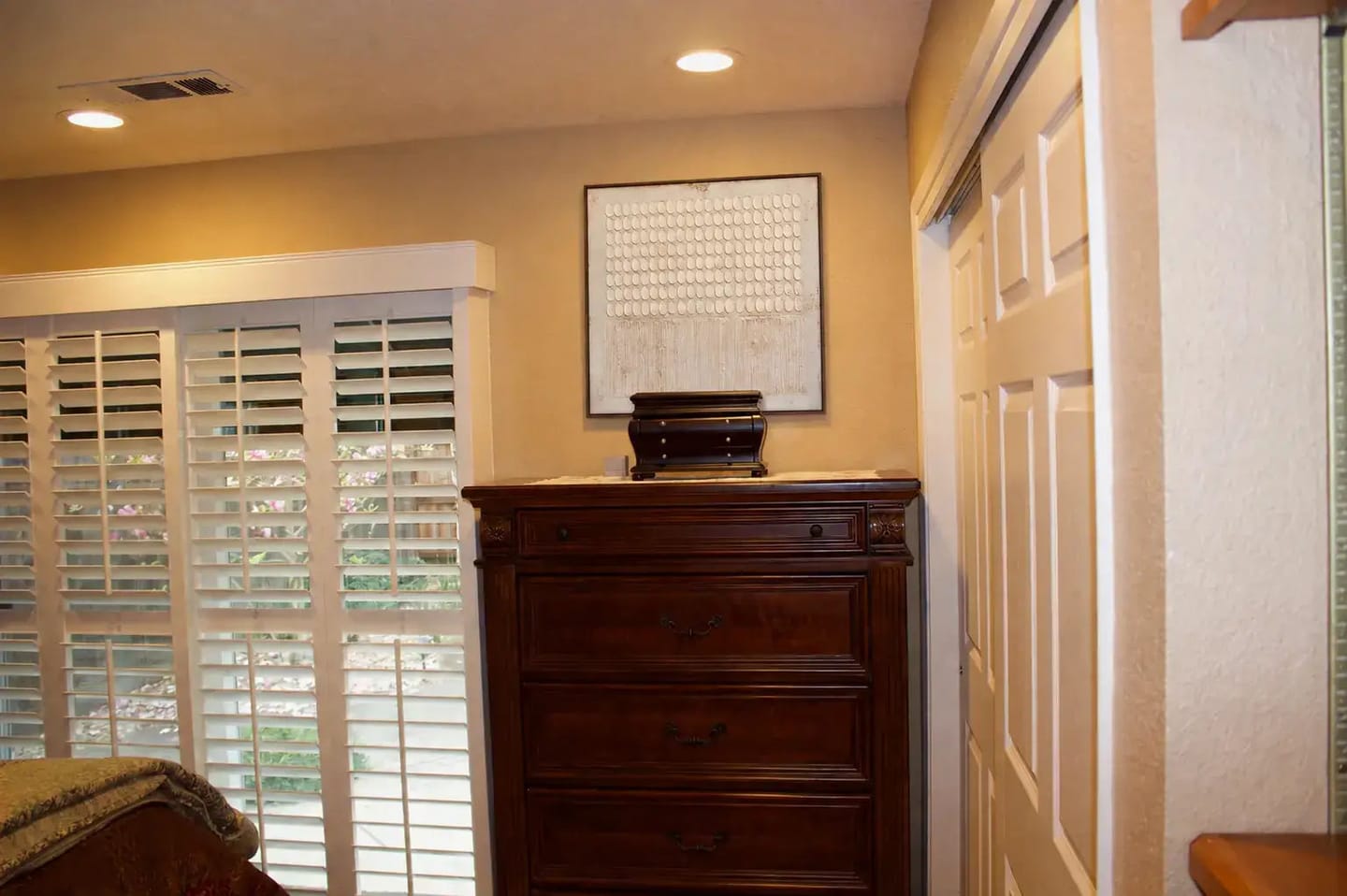 Customer photo review of White Oval Ridges Wabi Sabi Art
