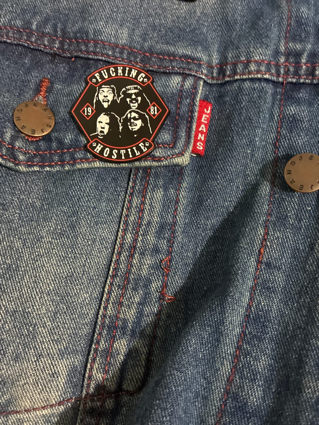 Customer photo review of Pantera - Fucking Hostile - Pin