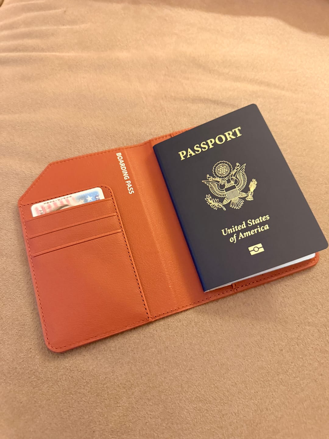 Customer photo review of Passport Holder Air