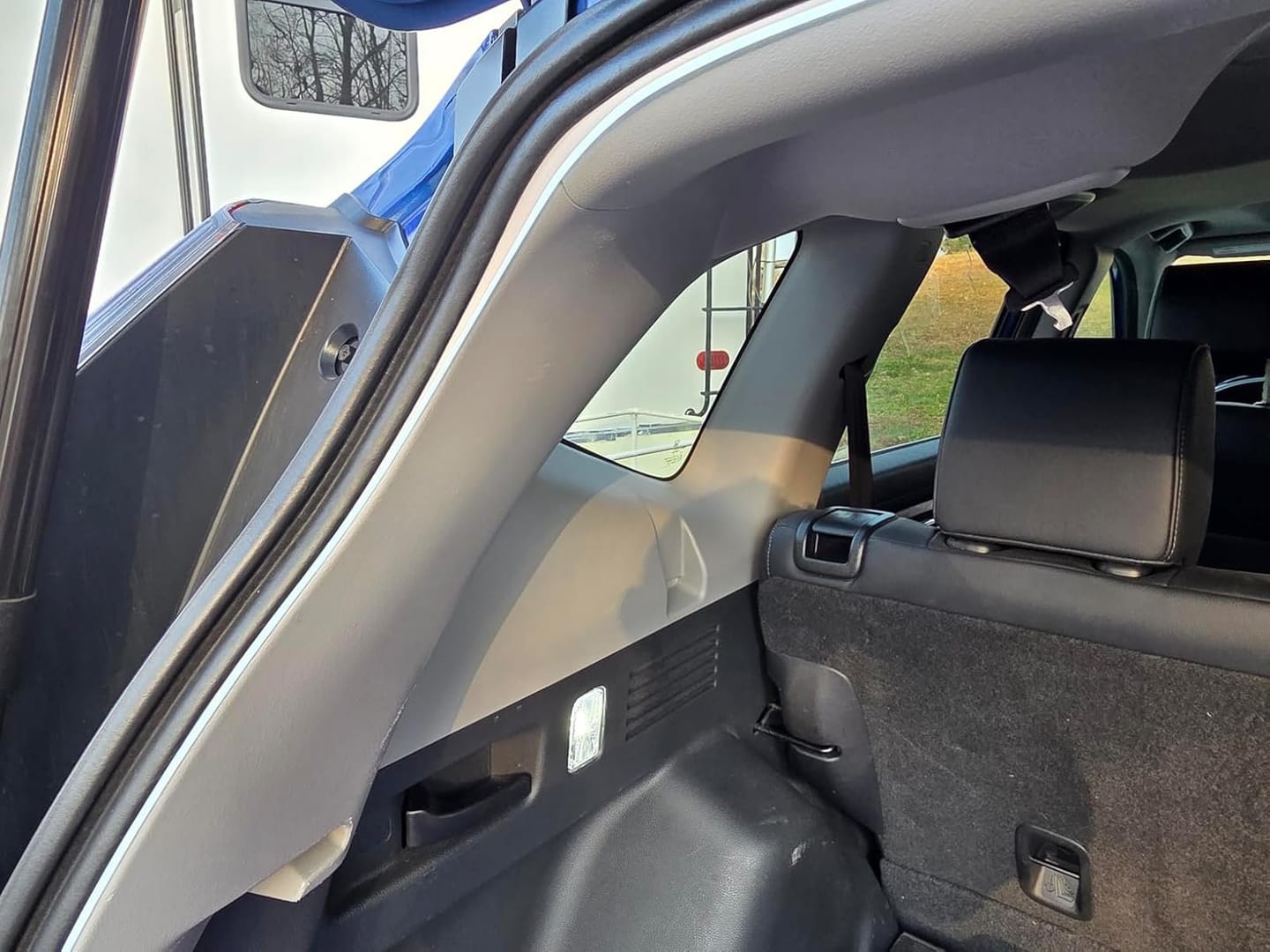 Customer photo review of BOLTHUT™ LED Trunk Light Strip — Auto-On Cargo Lighting