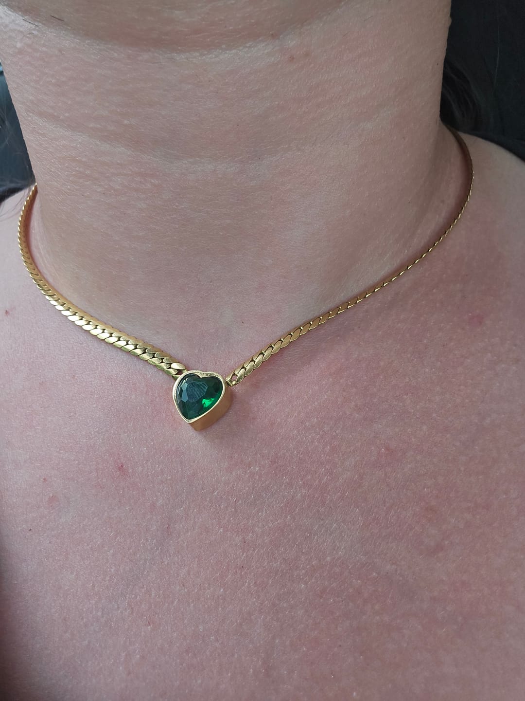 Customer photo review of Set bratara + colier Havana Verde