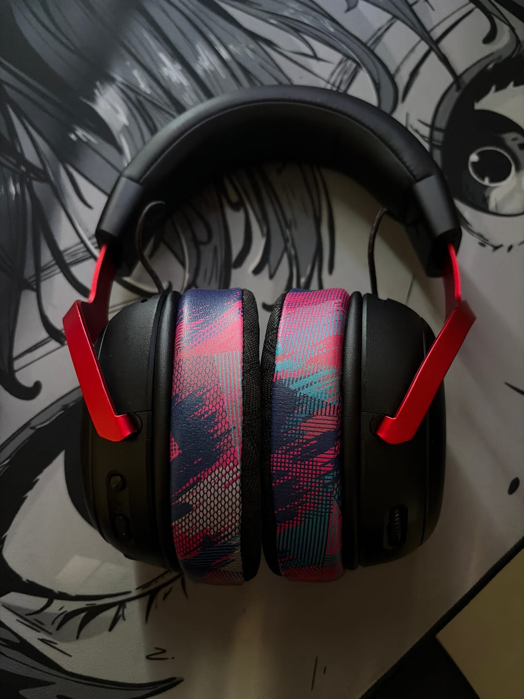 Customer photo review of Wicked Cushions FreeZe V2 Soğutma Jelli Kulaklık Pedleri - HyperX Cloud Serisi