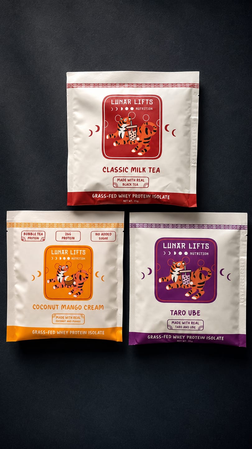 Customer photo review of Whey Sampler Packs