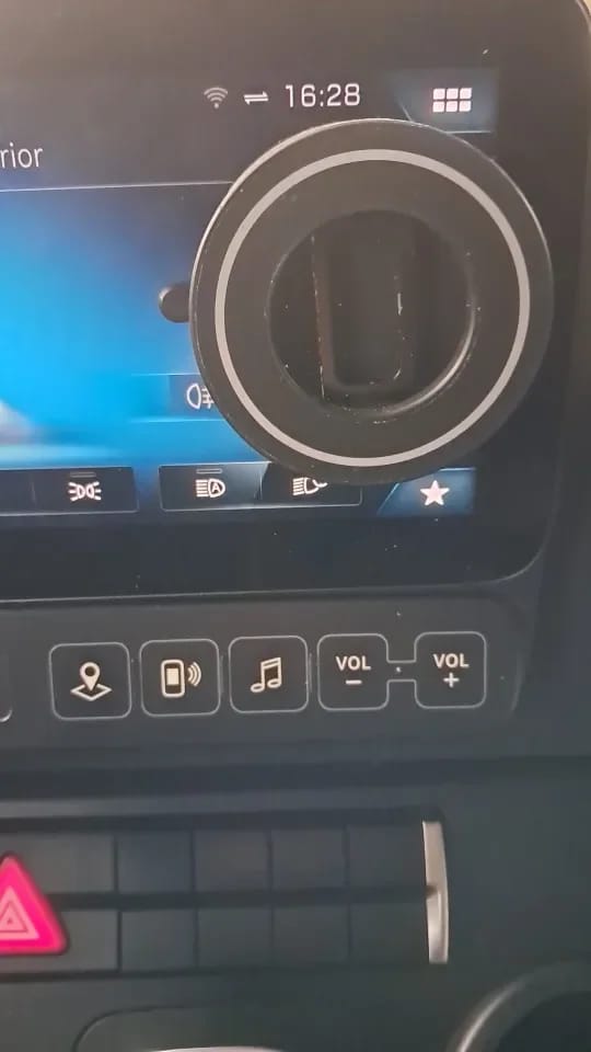Customer photo review of Magnetic Phone Holder Foldable Design 360°