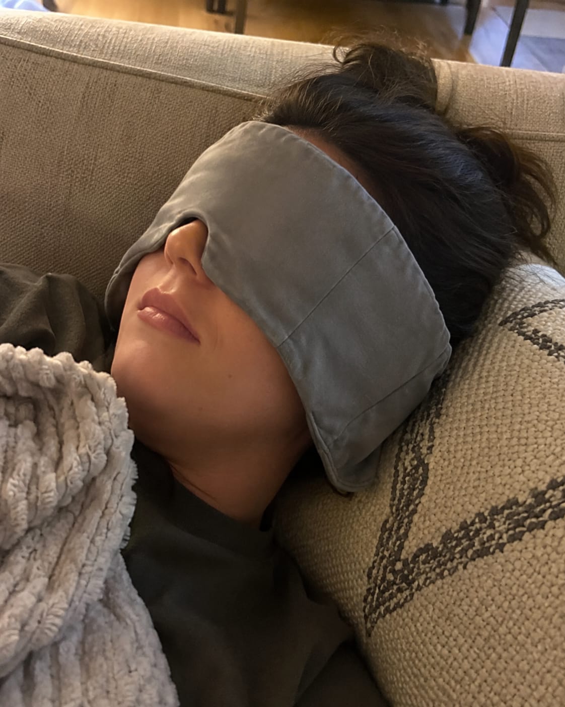 Customer photo review of Verzwaard Slaapmasker - 1+1 GRATIS