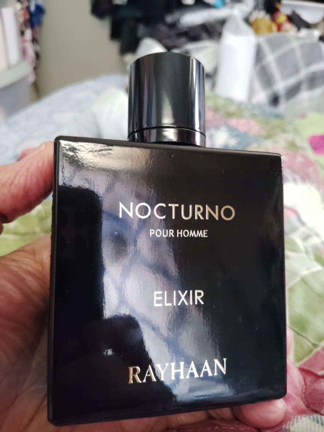 Customer photo review of Rayhaan Nocturno Elixir For Him Eau de Parfum 3.4 oz