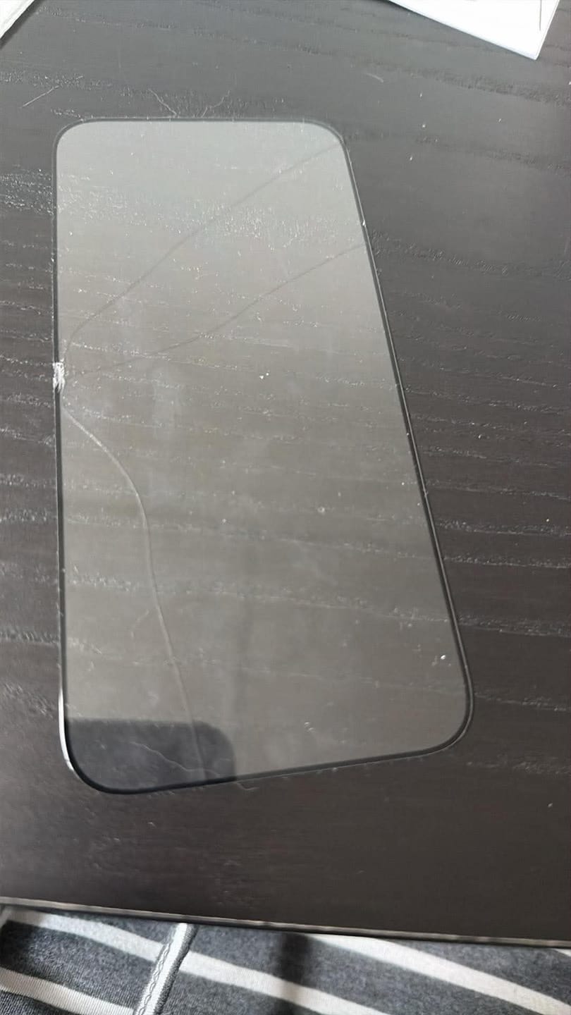 Customer photo review of Screen Protector