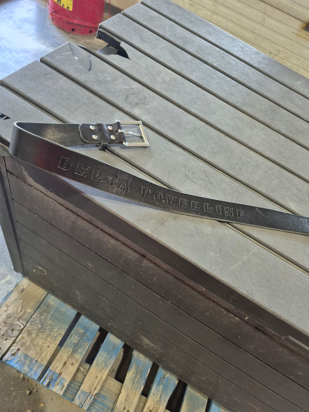 Customer photo review of The Man Belt - Black