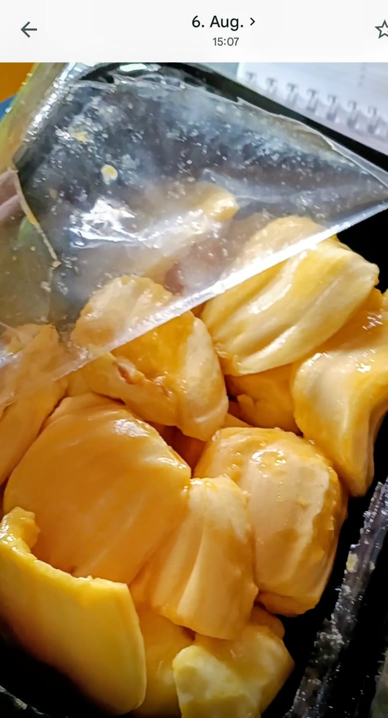 Customer photo review of Frische Jackfruit Handgeschält