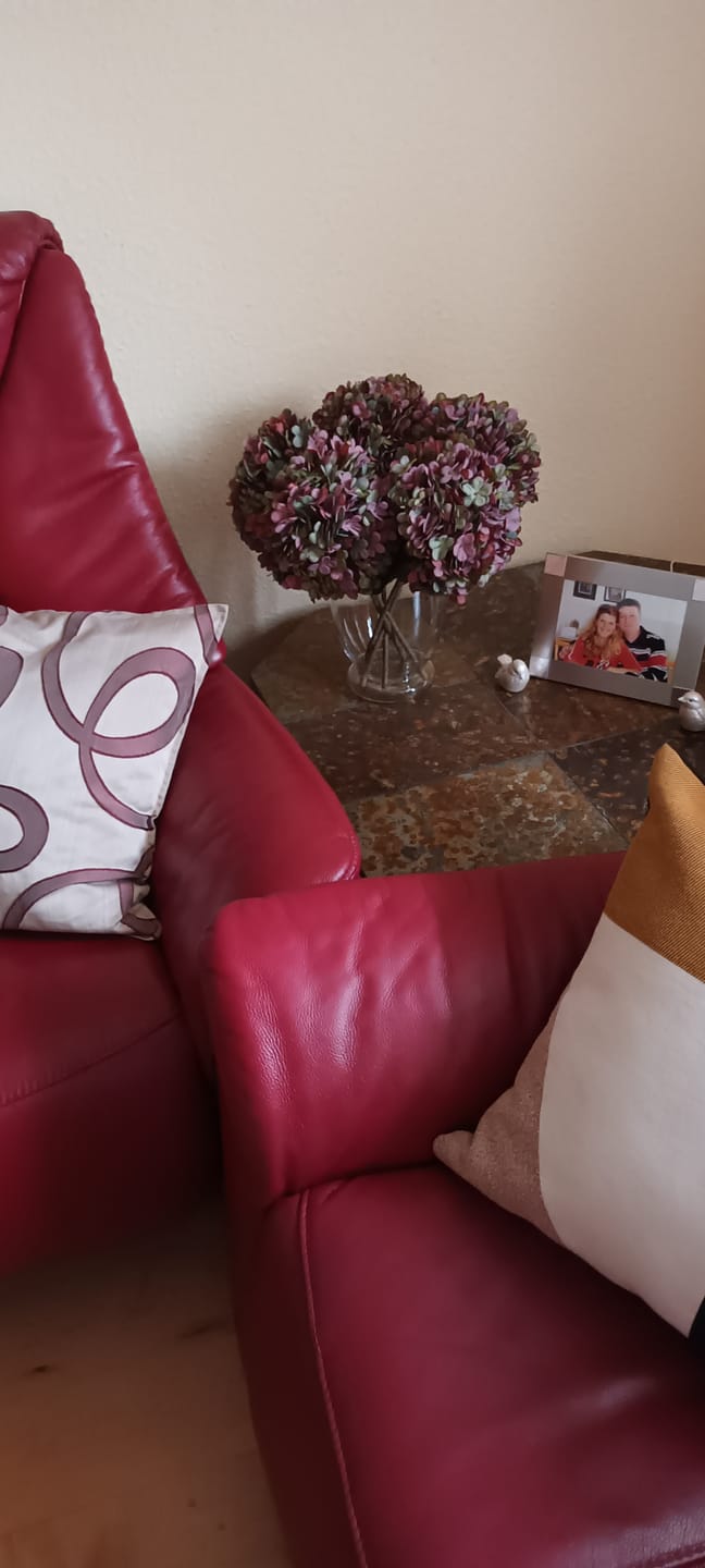 Customer photo review of Grote Zijden Hortensia - Paars