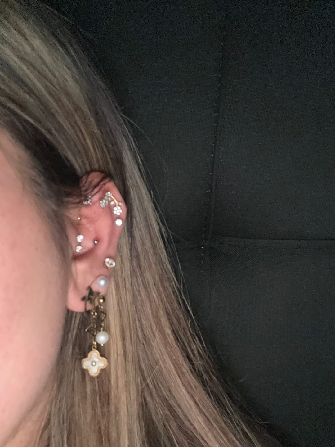 Customer photo review of Britney Piercing | Titan