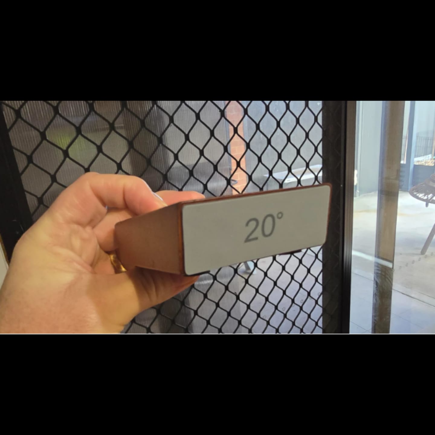 Customer photo review of Rolling Knife Sharpener