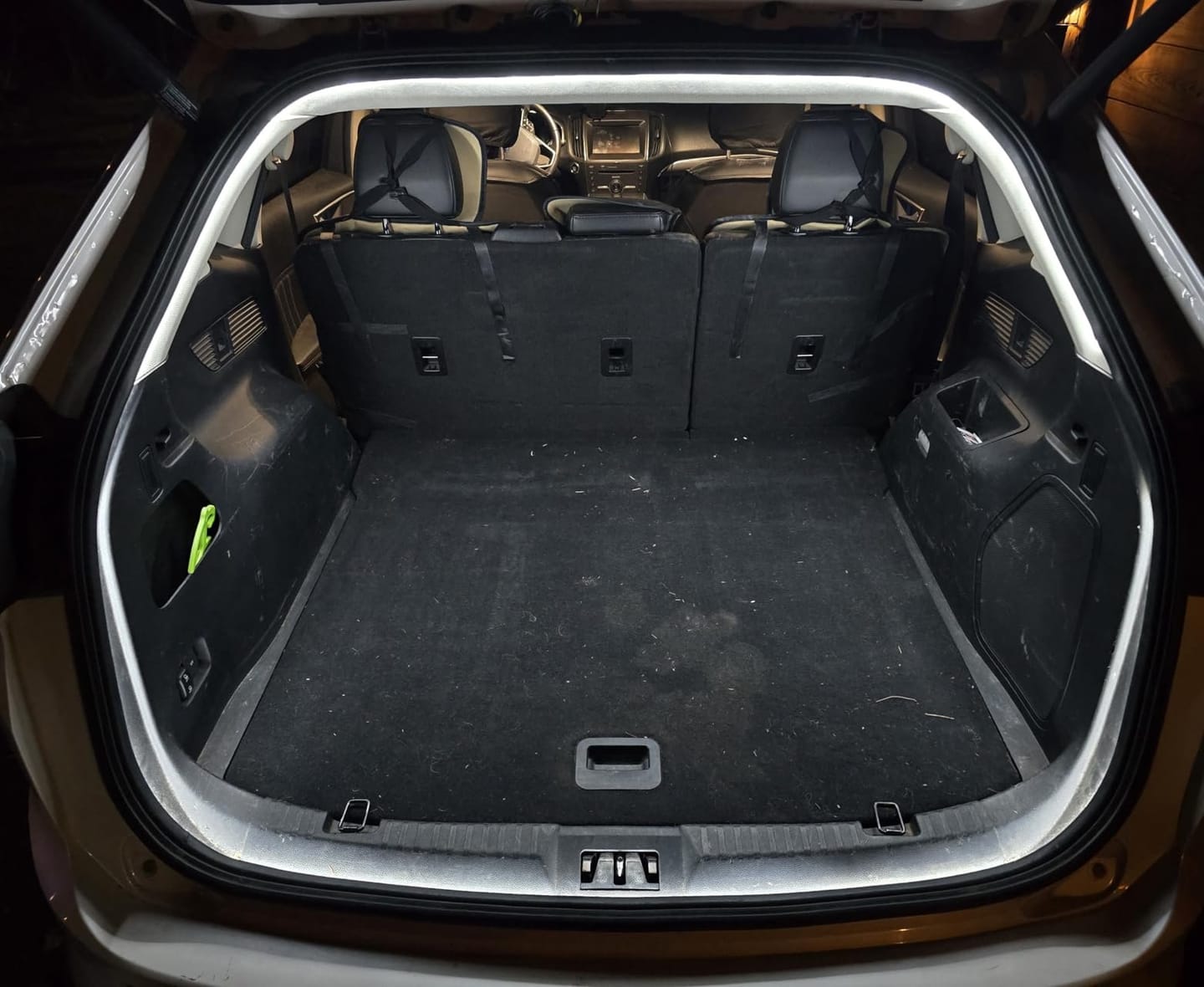 Customer photo review of BOLTHUT™ LED Trunk Light Strip — Auto-On Cargo Lighting