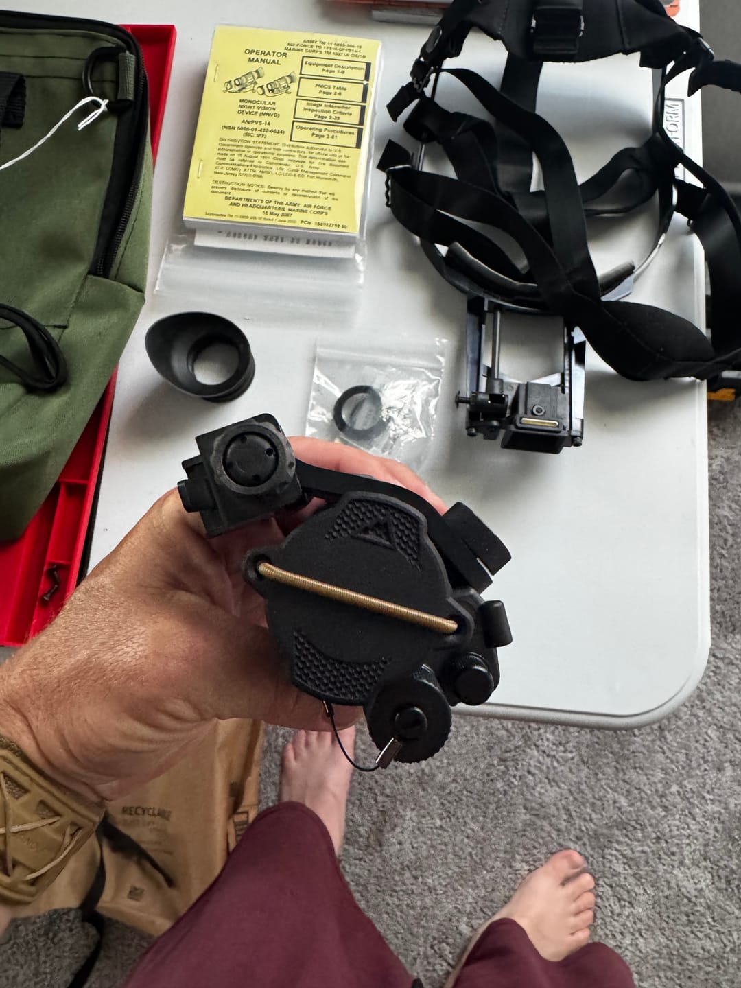 Customer photo review of NightVision HexCap
