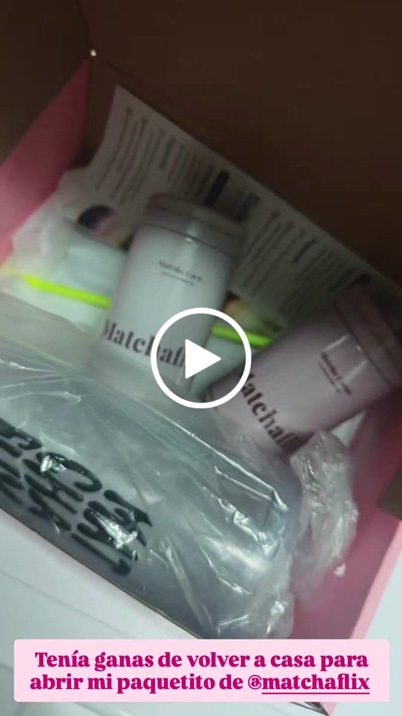 Customer video review of Té Matcha Premium Cacao