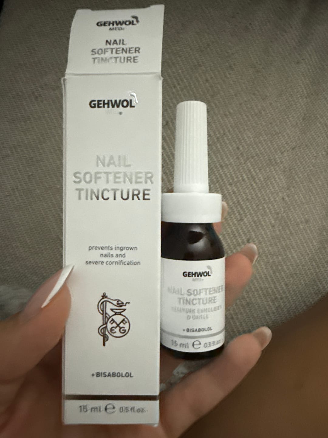 Customer photo review of Gehwol Protective Nail and Skin Oil 15ml