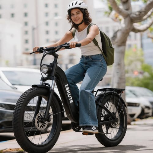 Customer photo review of Eskute® C300R ST All-Terrain Electric Bike