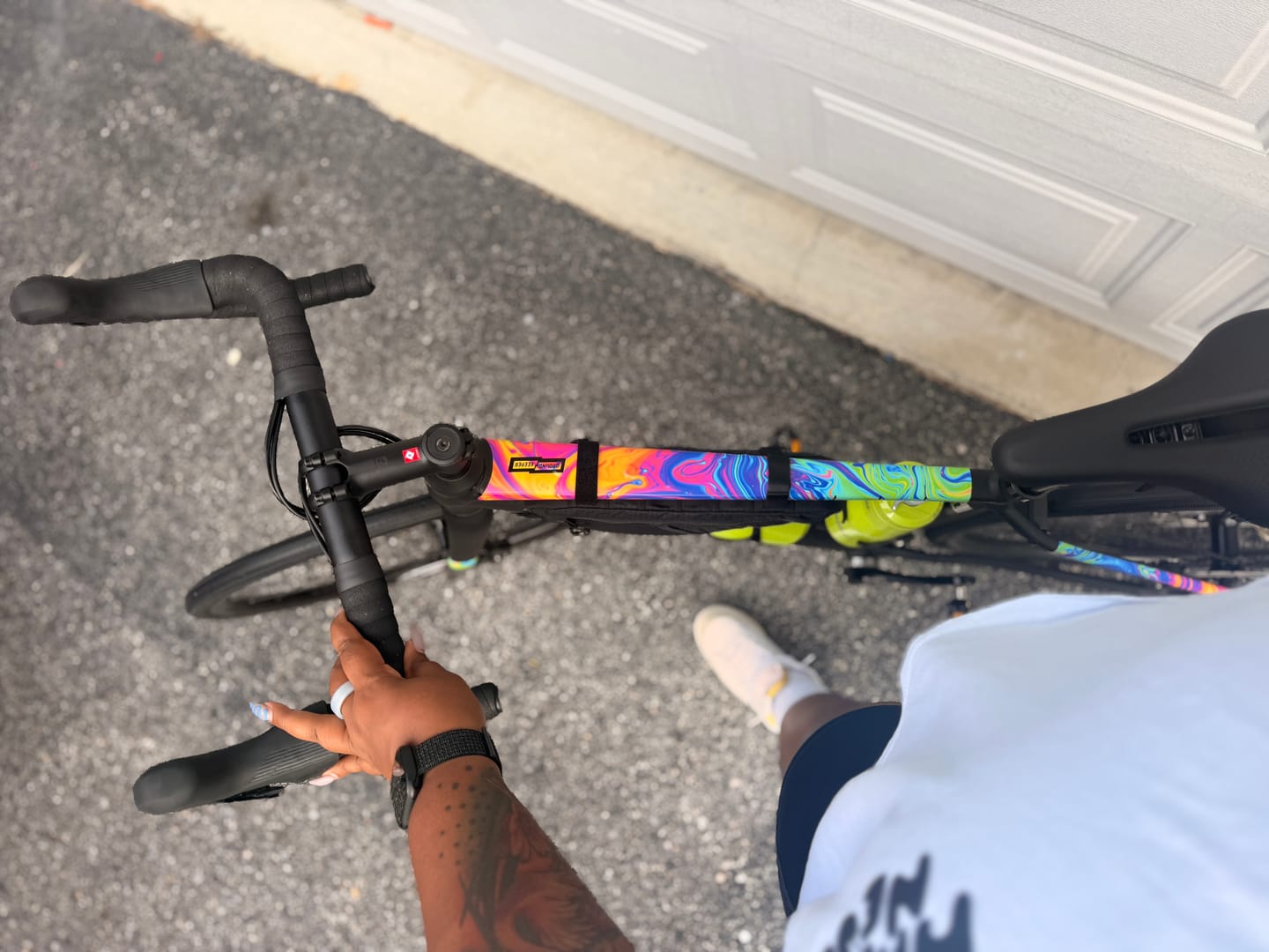 Customer photo review of Oil Slick Frame Keeper