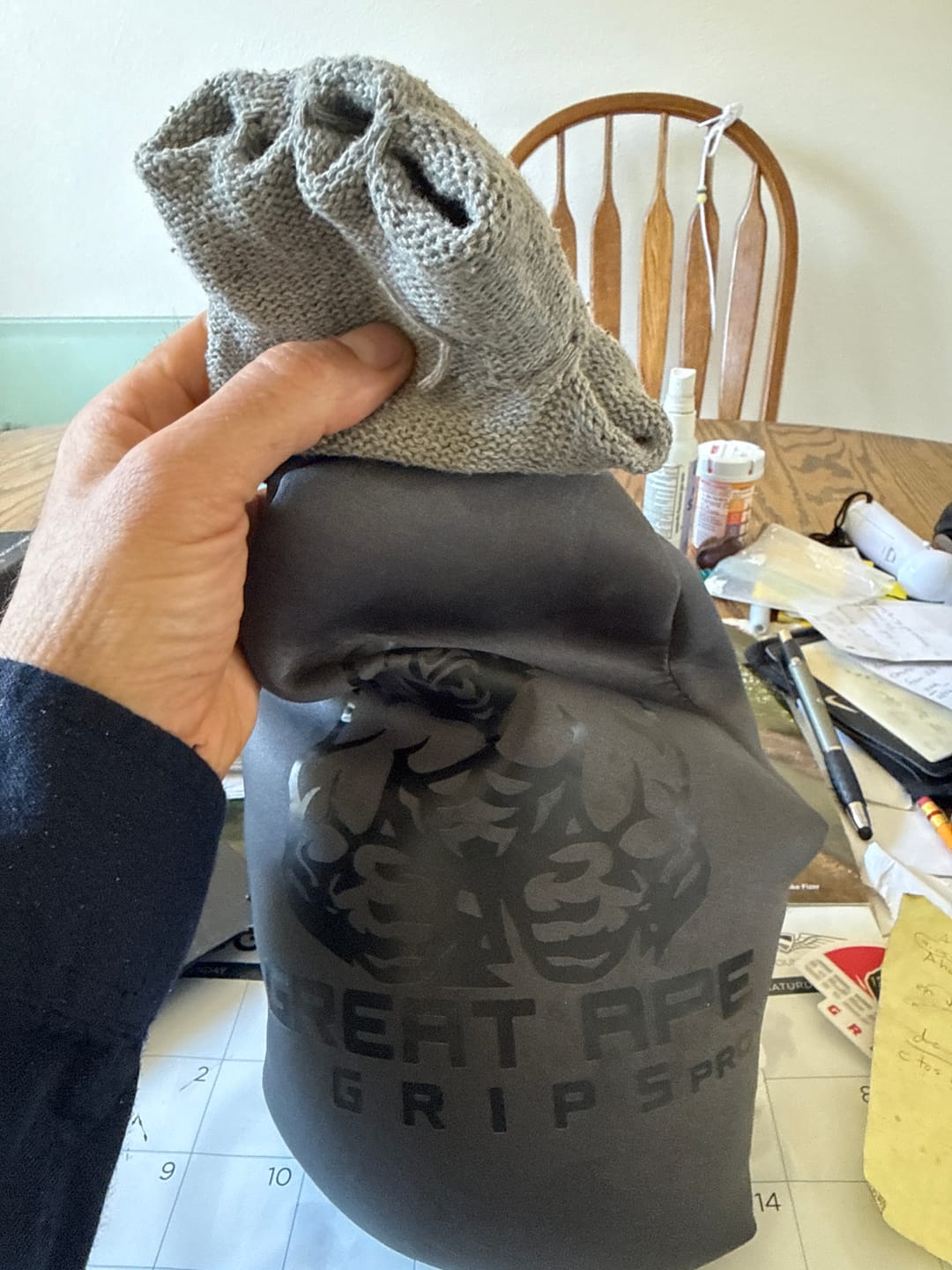 Customer photo review of GREAT APE GRIPS PRO