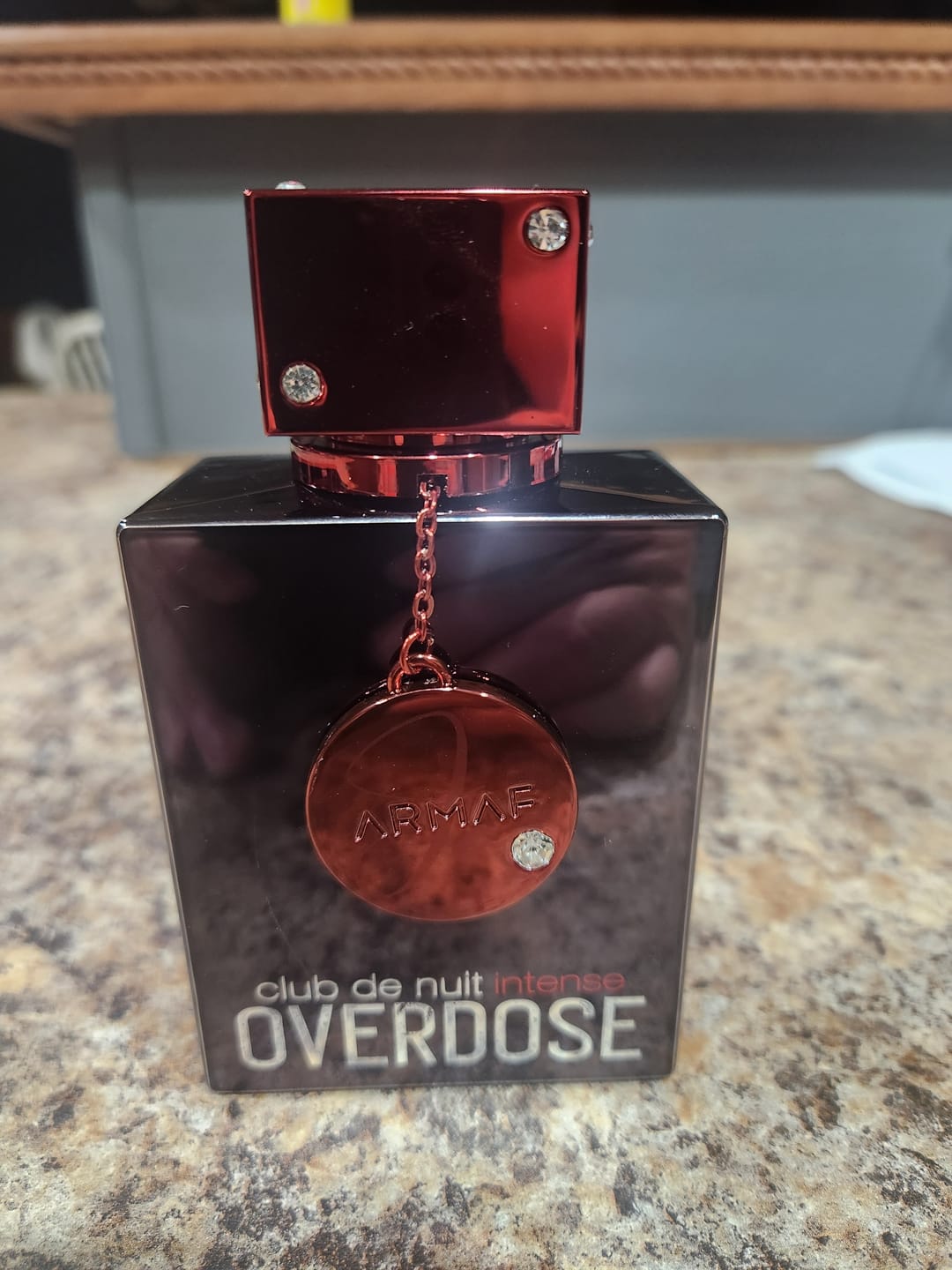 Customer photo review of Armaf Club De Nuit Intense Overdose Eau de Parfum for Men 3.4 oz