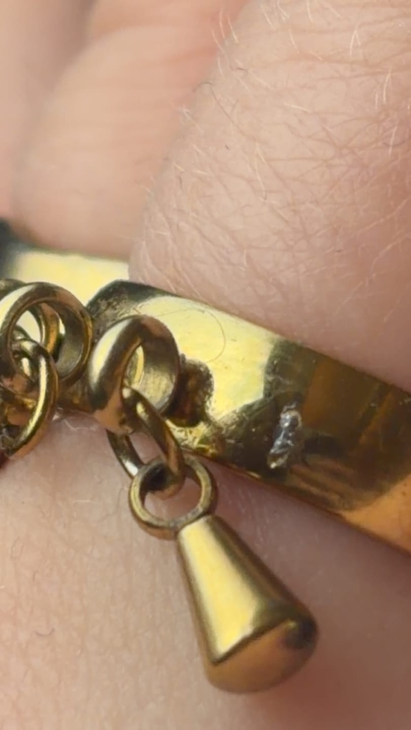 Customer photo review of Bliss - Drop Ring Stainless Steel