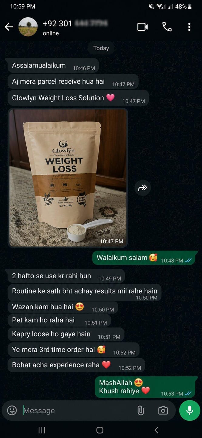 Customer photo review of Glowlyn Fitness Formula – 2 Month Smart Body Course