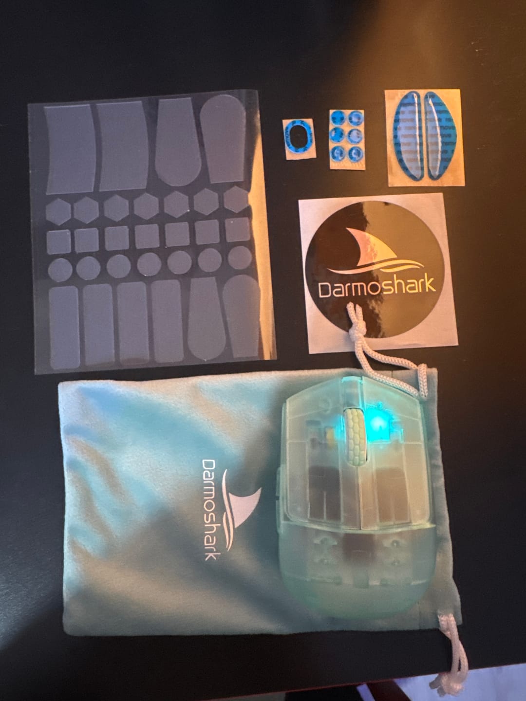 Customer photo review of Darmoshark M5 V2 Wireless Mouse