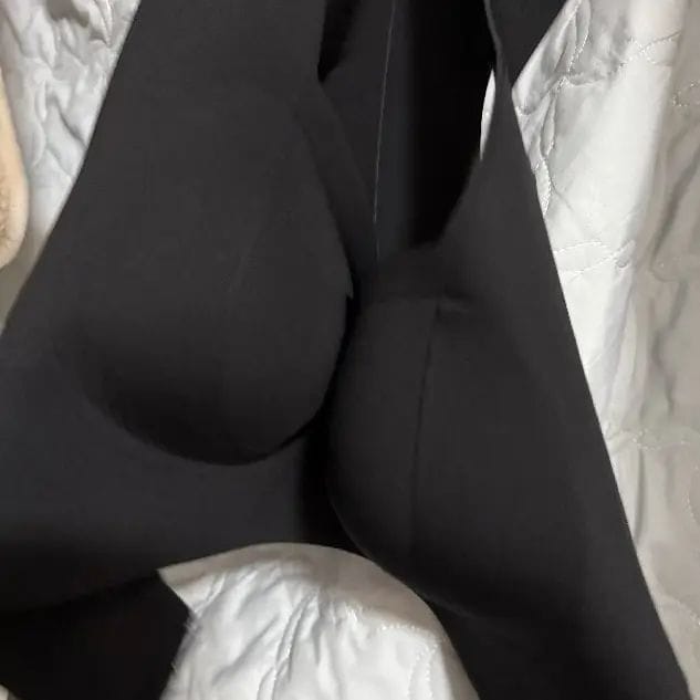 Customer photo review of Front Closure Cross-Back Wireless Posture Bra