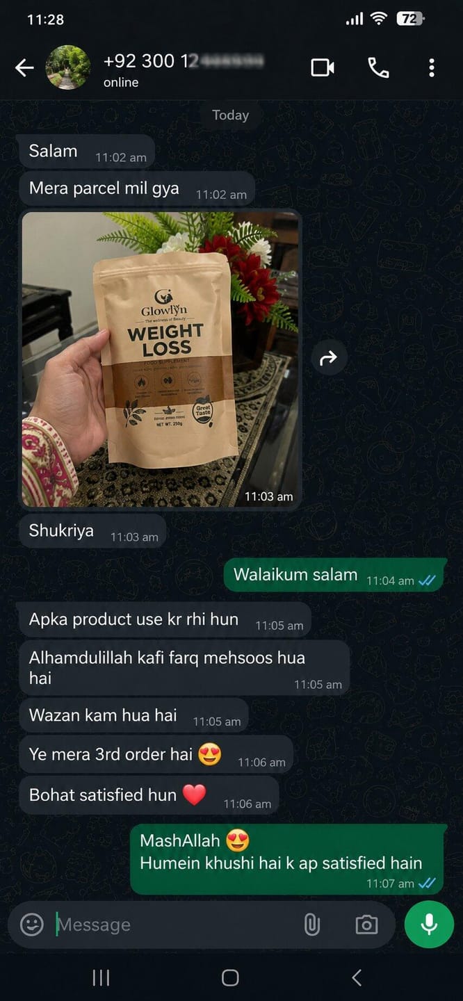 Customer photo review of Glowlyn Fitness Formula – 2 Month Smart Body Course