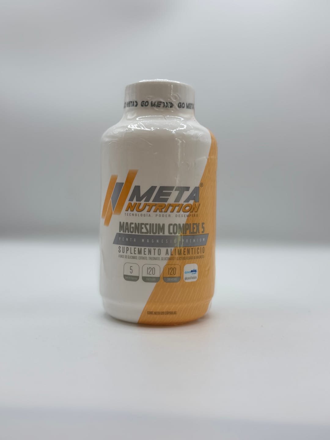 Customer photo review of Magnesium Complex-5 Meta Nutrition |Complejo de 5 Mg, 120 Caps. con GIVOMAG