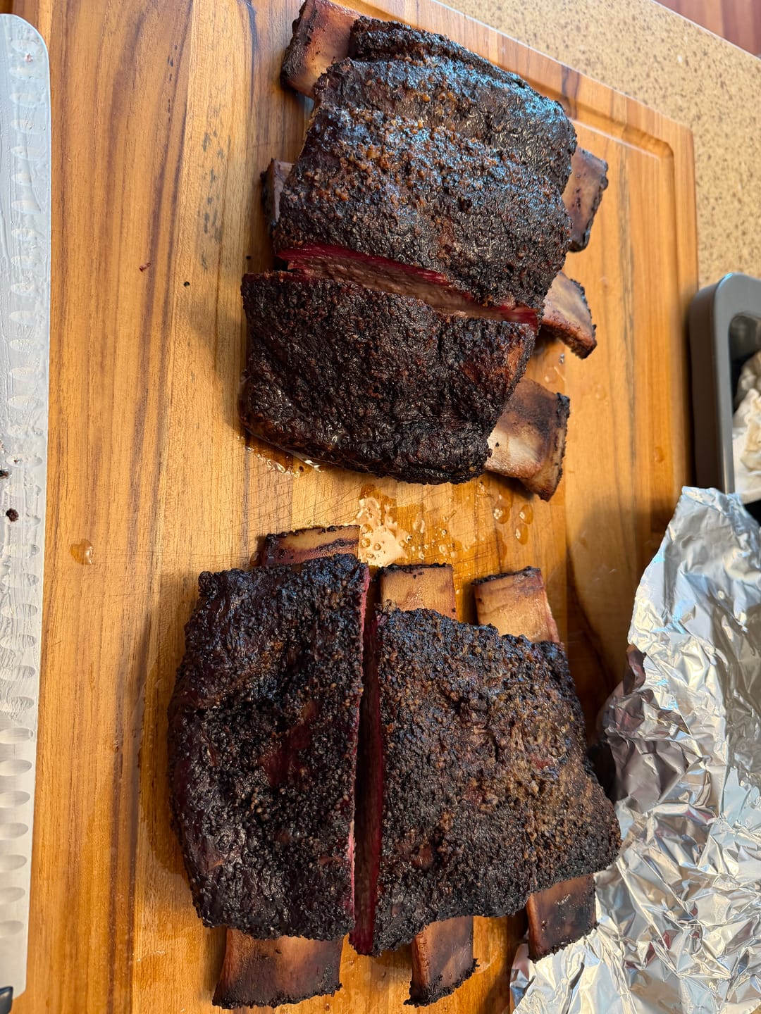 Customer photo review of Buy 2 Beef Plate Ribs, Get 1 FREE + Holy Cow Seasoning