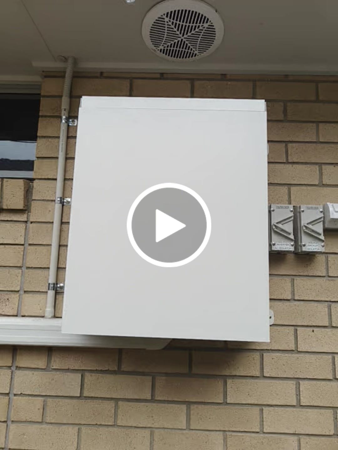 Customer video review of Solar Inverter Cover