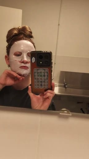 Customer photo review of Bio-Collagen Deep Face Mask